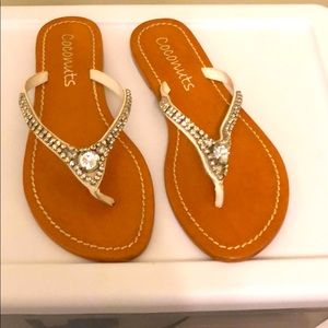 Rhinestone sandals